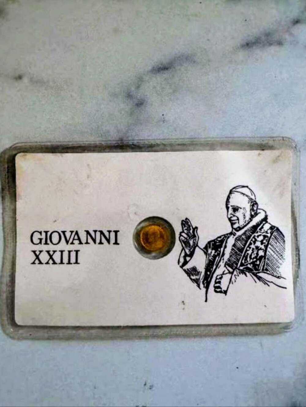 Vintage Collectible John/ Giovanni XXIII Gold Coin